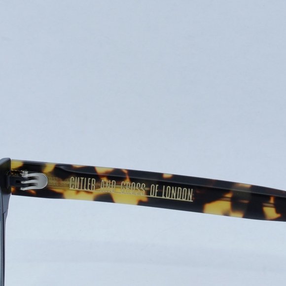 FINAL PRICE NEW CUTLER AND GROSS CGOP1366 003 MATTE BLACK EYEGLASSES - Picture 4 of 7